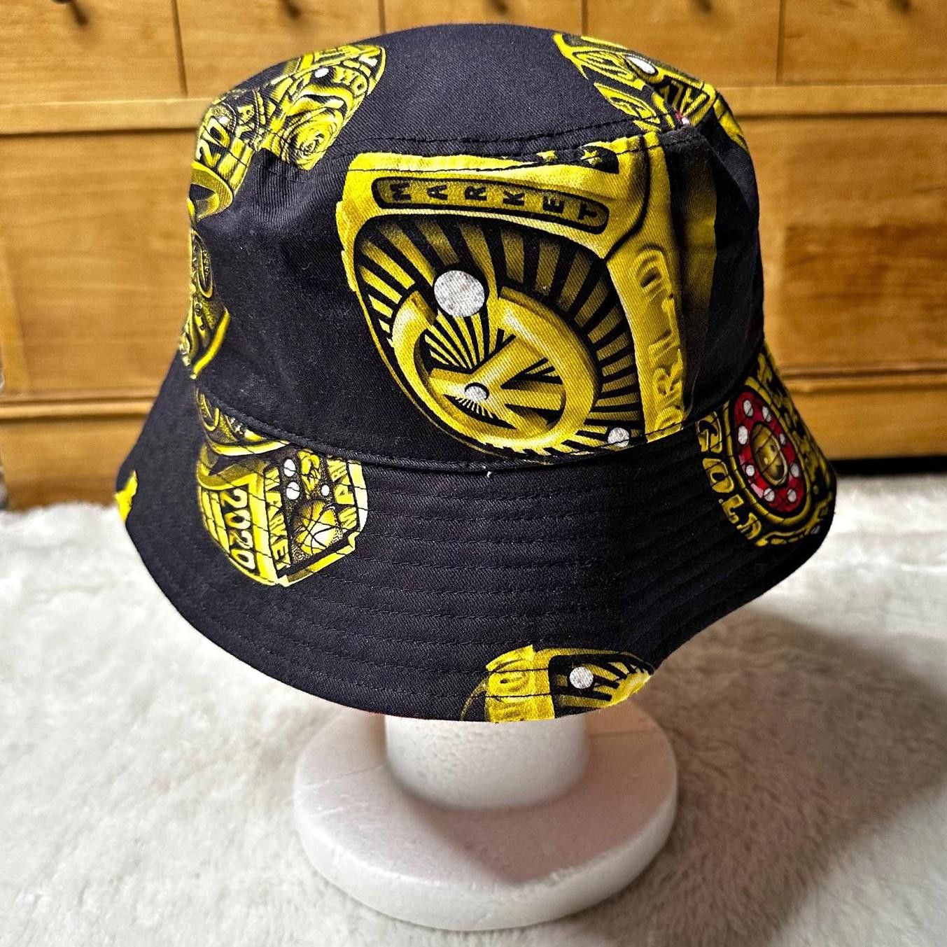 Market NWT Market Championship Rings Reversible Bucket Hat Adult OS Size ONE SIZE - 4 Thumbnail