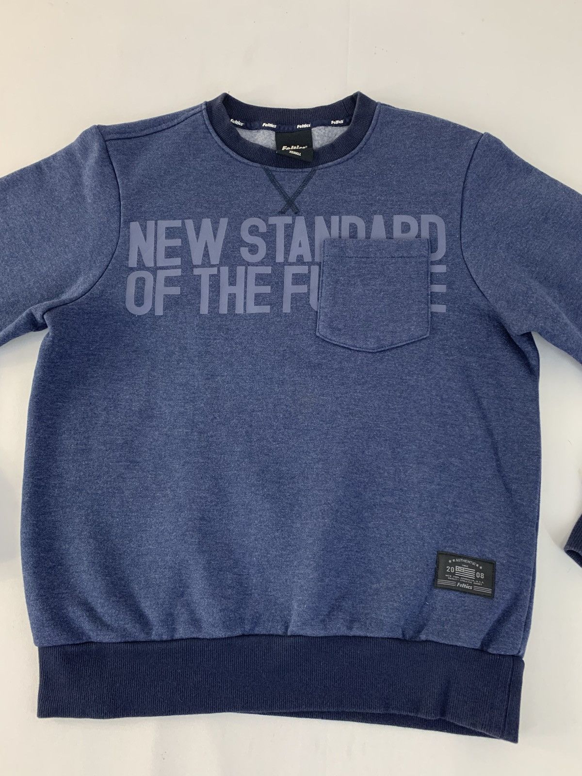 Japanese Brand Feltics Standard Of The Future Pocket Pullover Sweatshirt Size US S / EU 44-46 / 1 - 3 Thumbnail