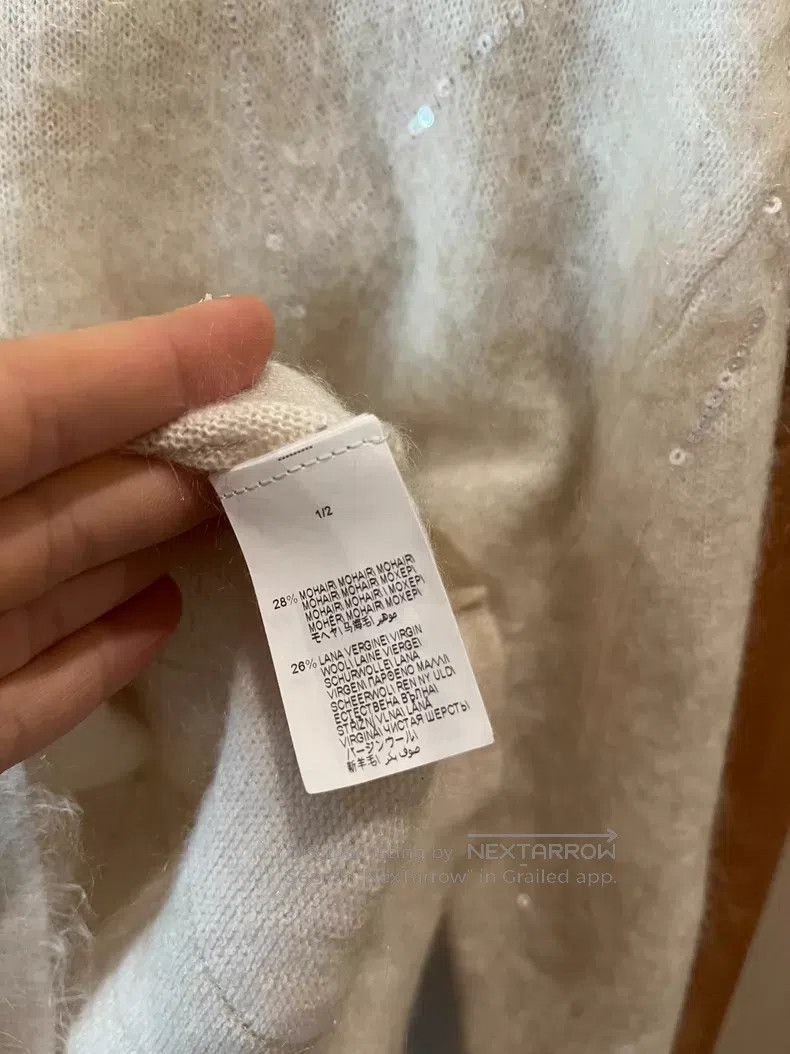 Brunello Cucinelli Brunello Cucinelli Diamond-shaped sequined knitted sweater Size S / US 4 / IT 40 - 6 Thumbnail