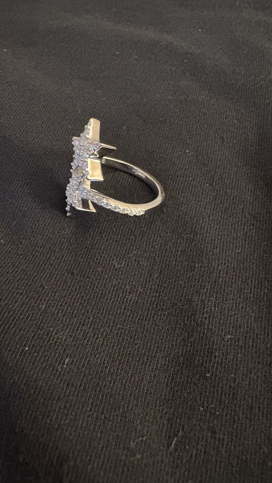 Other Diamond star ring Size ONE SIZE - 2 Thumbnail
