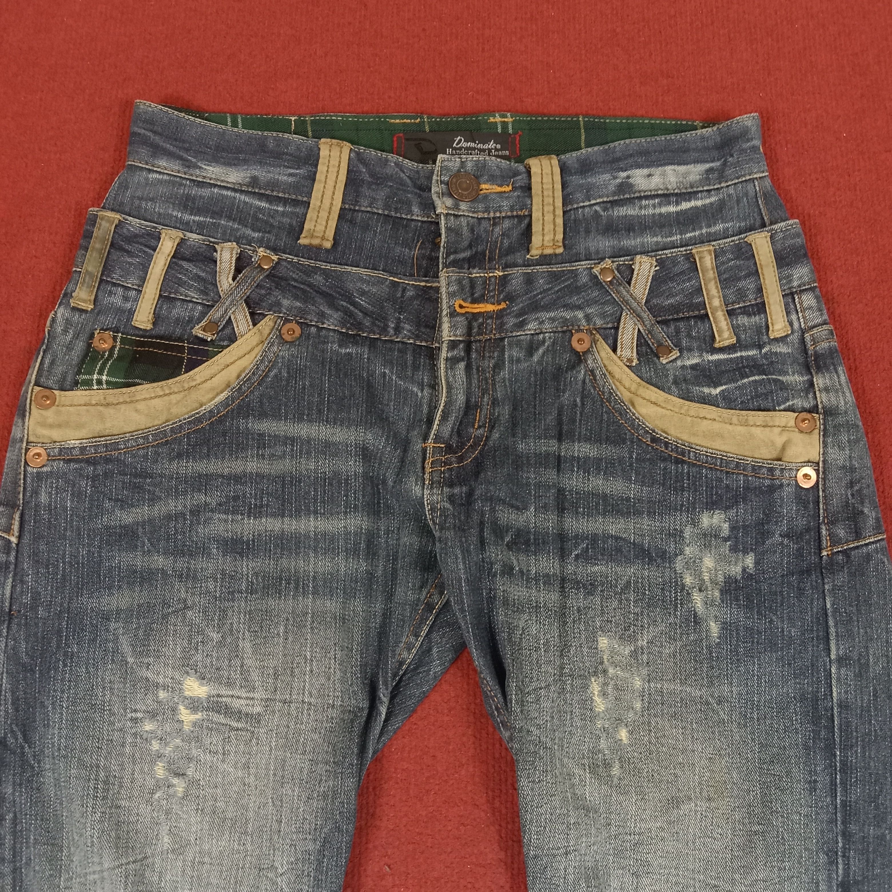 Dominate Handcrafted Fashion Rock Punk Style Jeans