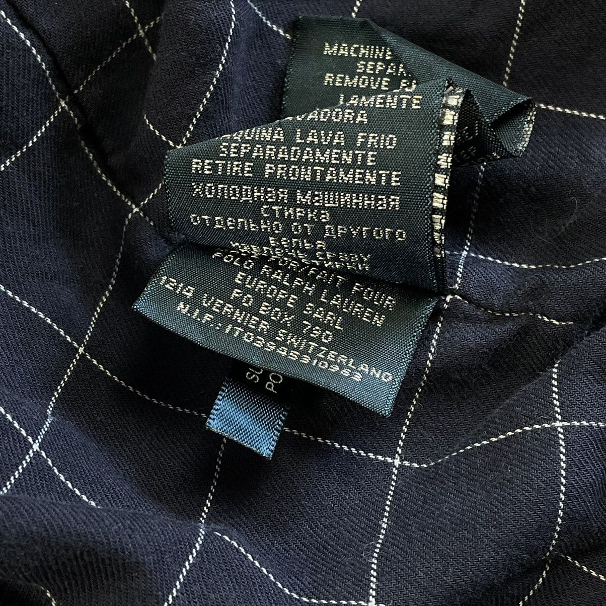 Polo Ralph Lauren × Vintage Polo Ralph Lauren Vintage Check Bomber Jacket / Sz 3XB Size US XXL / EU 58 / 5 - 18 Thumbnail