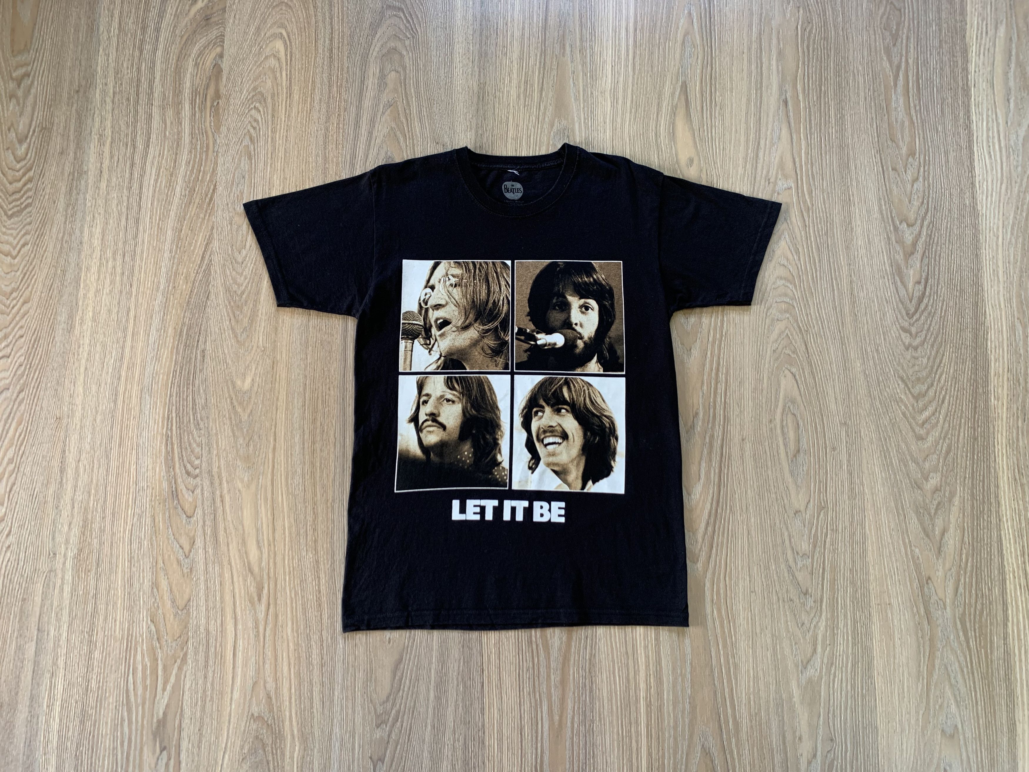 Band Tees The Beatles Printed 2018 Black T Shirt Size US M / EU 48-50 / 2 - 8 Thumbnail
