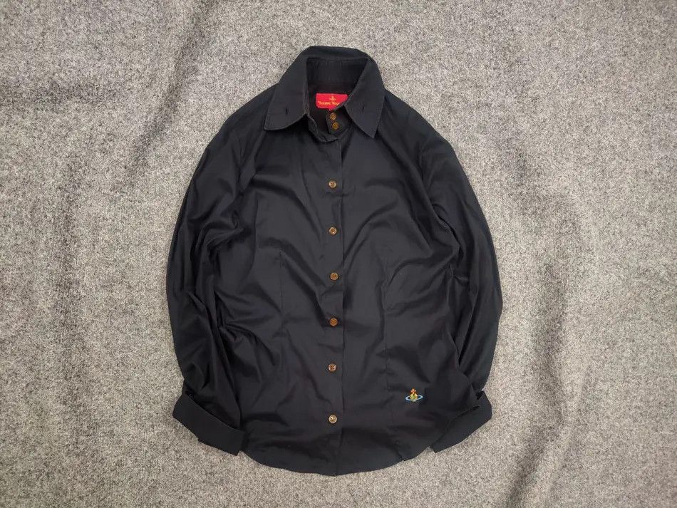 Vivienne Westwood Vivienne Westwood red label Vintage Long sleeve Button shirt Size M / US 6-8 / IT 42-44 - 1 Thumbnail
