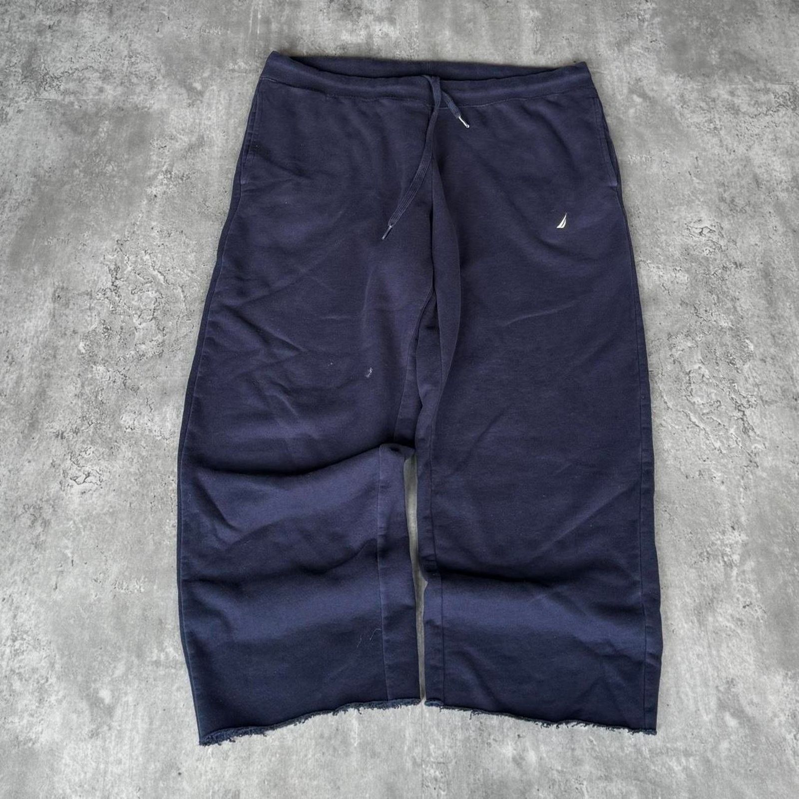 Nautica × Vintage Nautica Navy Blue Baggy Essential Comfy Sweatpants Size US 40 / EU 56 - 1 Thumbnail