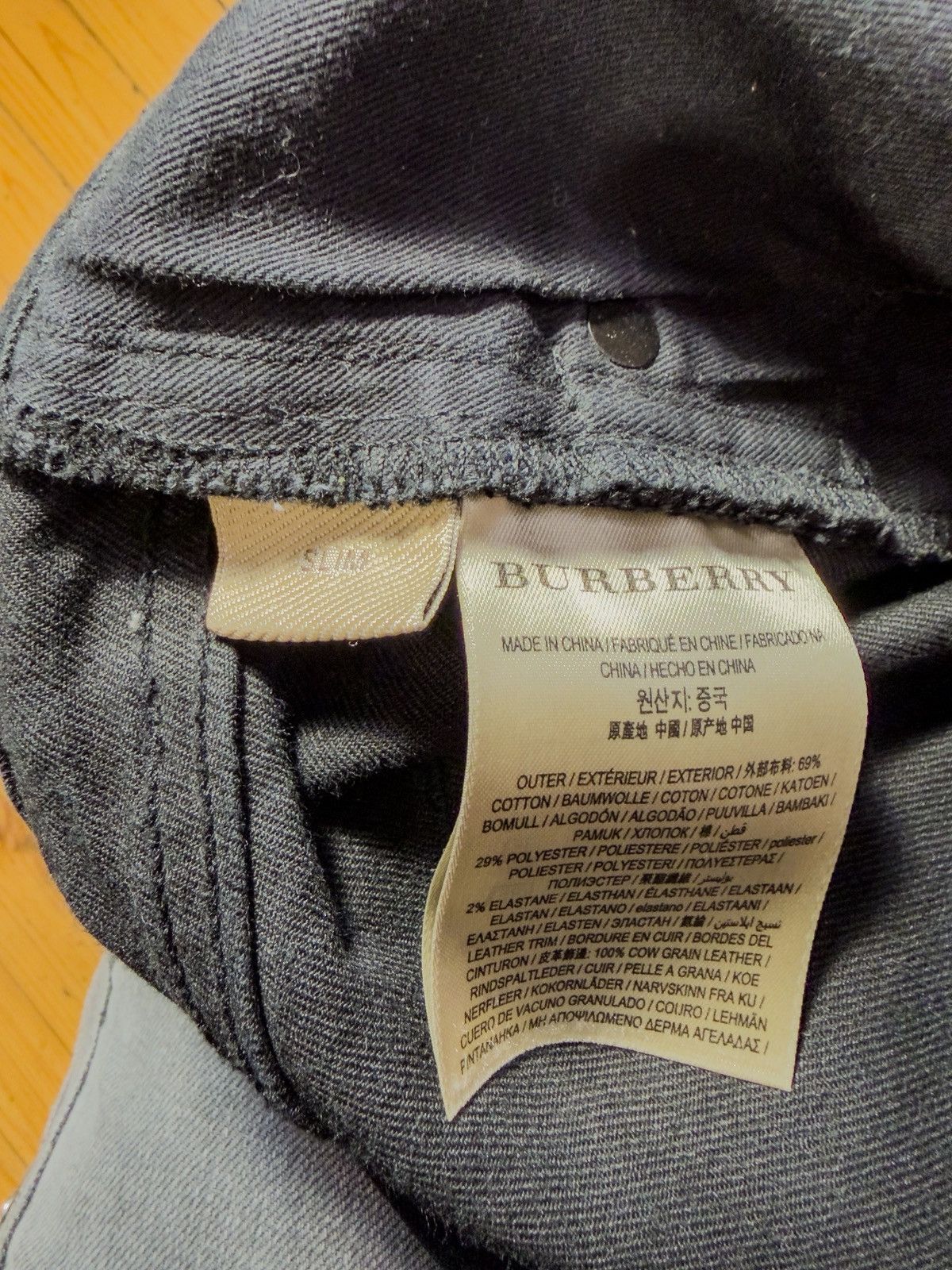 Burberry Burberry black jeans Size US 36 / EU 52 - 8 Thumbnail