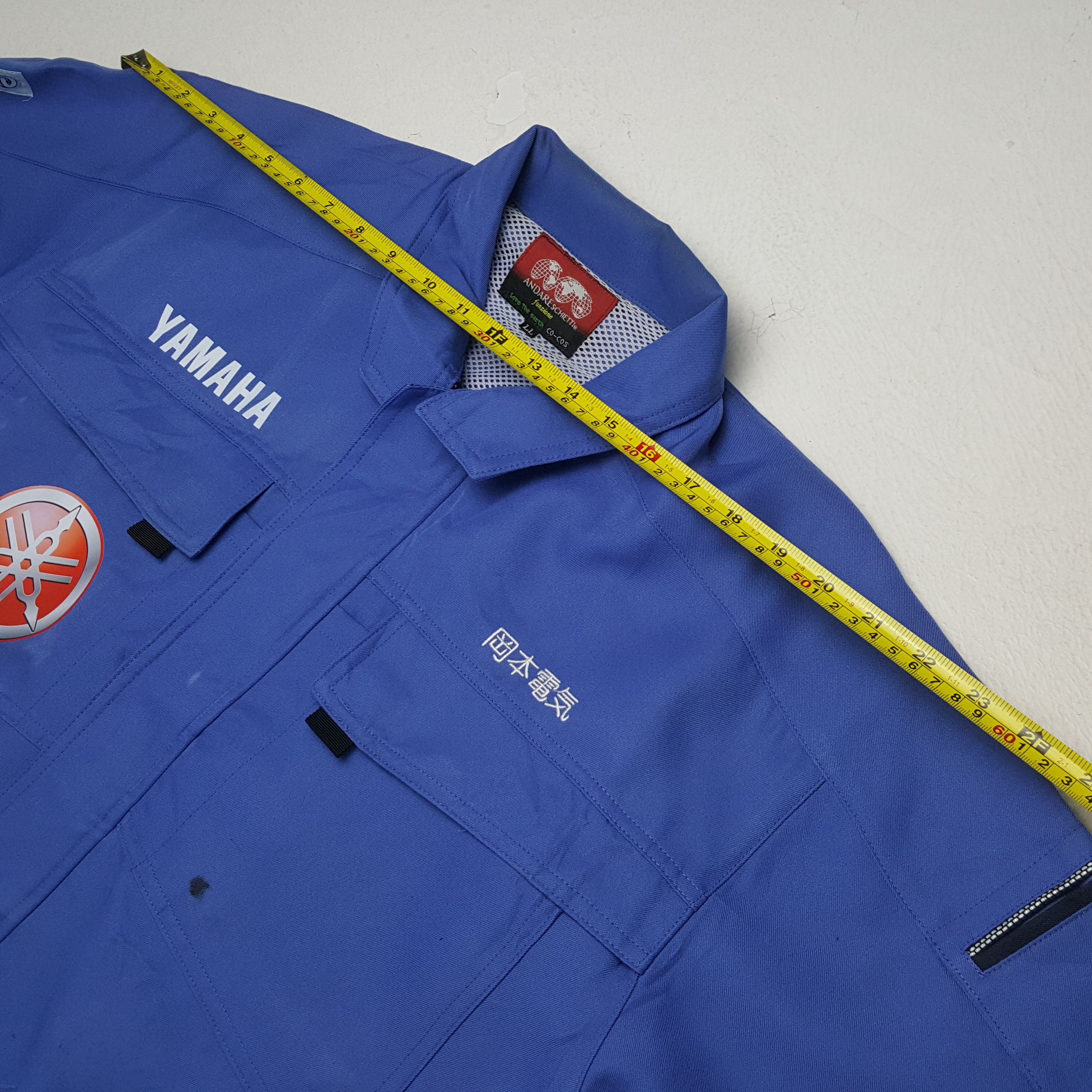 Vintage YAMAHA Japanese Brand Workwear Custom Jacket Size US L / EU 52-54 / 3 - 5 Thumbnail