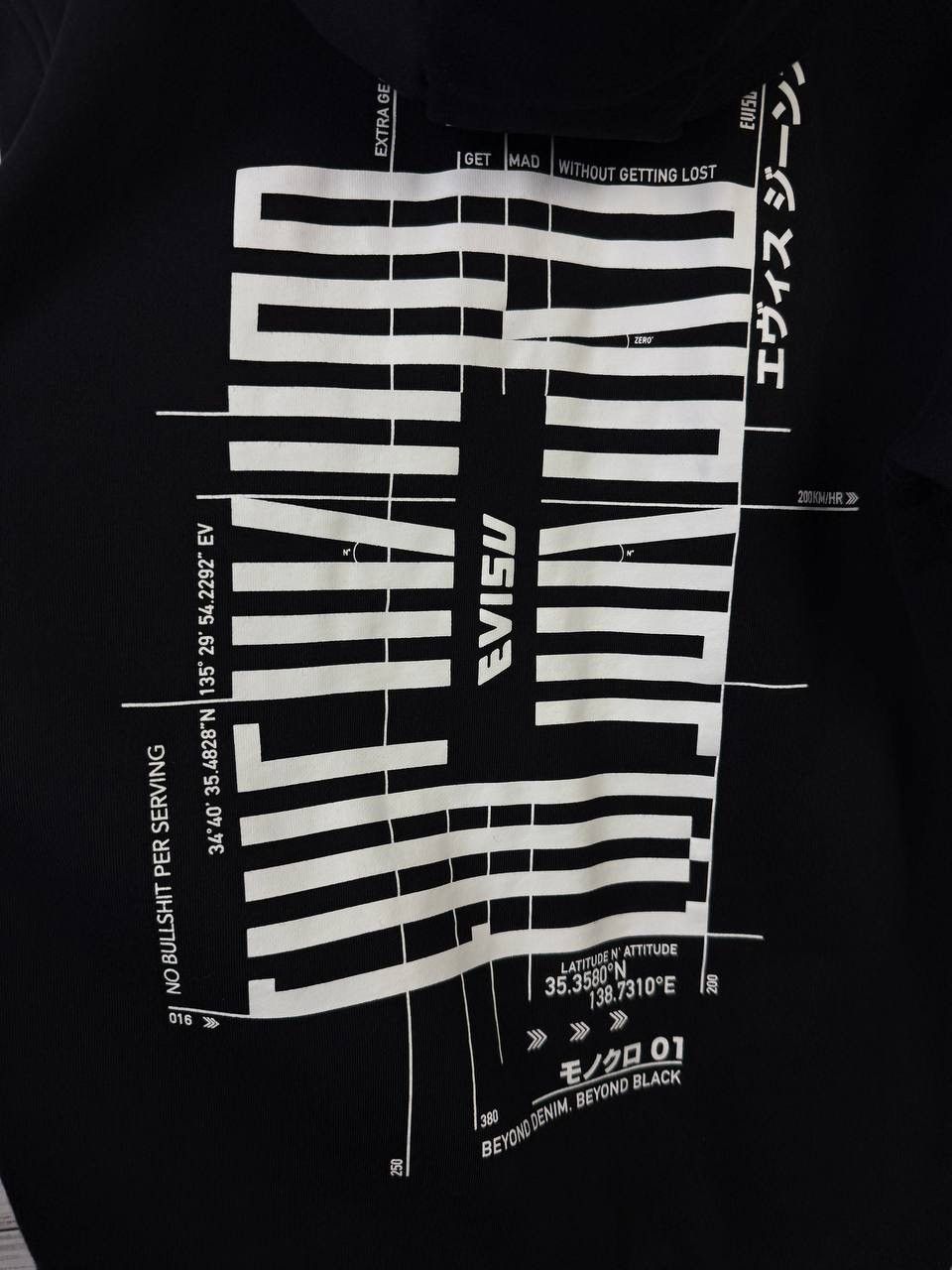 Evisu Evisu Kuro Hoodie Big Logo RARE Size US M / EU 48-50 / 2 - 7 Thumbnail