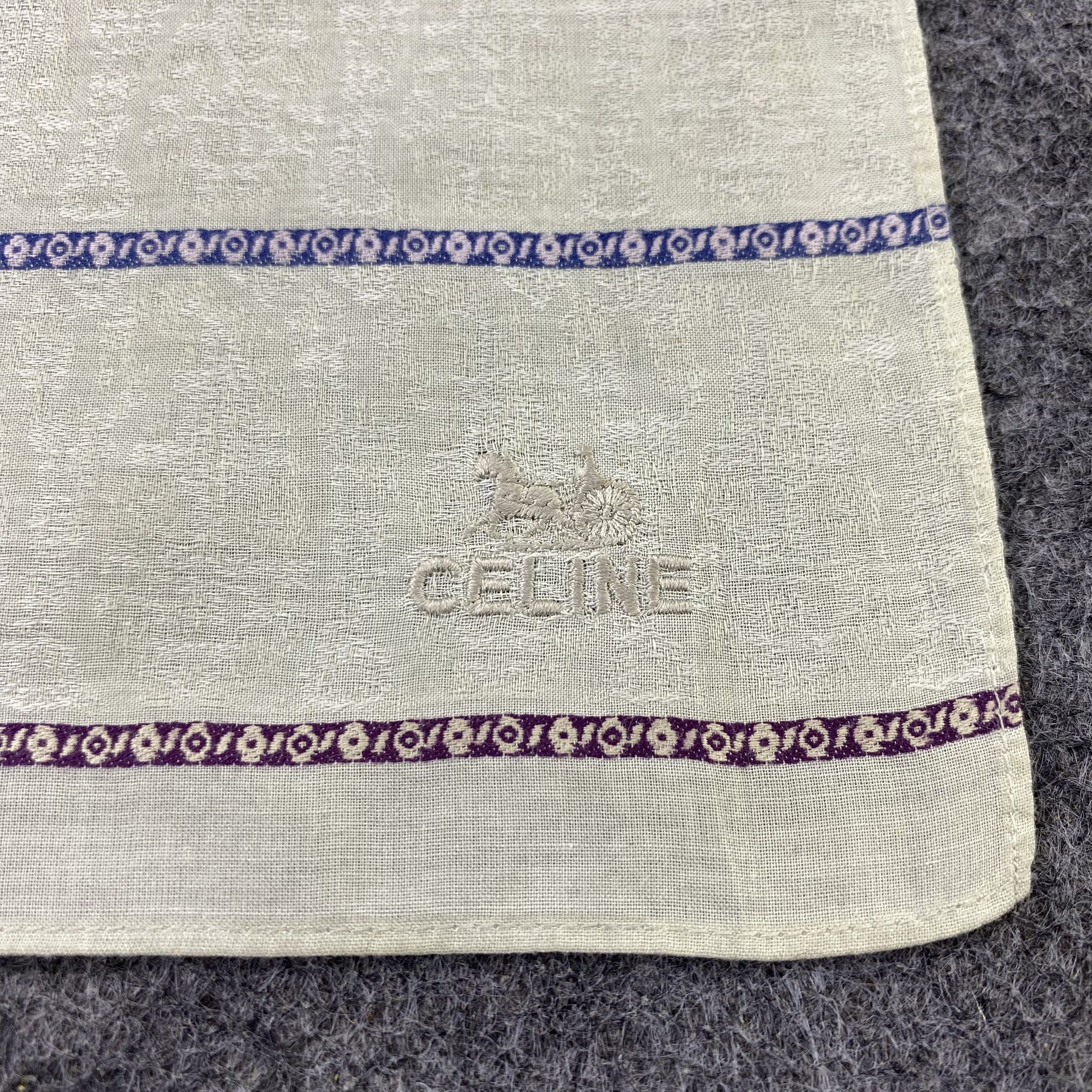 Celine Celine Handkerchief / Bandana / Neckerchief-B2158 Size ONE SIZE - 7 Thumbnail