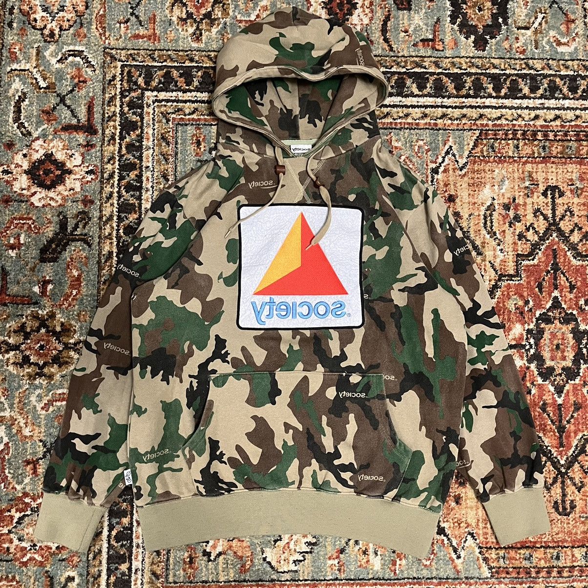 Society Original Products Society Original Products Camo Boston Hoodie Sweatshirt Size US XL / EU 56 / 4 - 1 Thumbnail