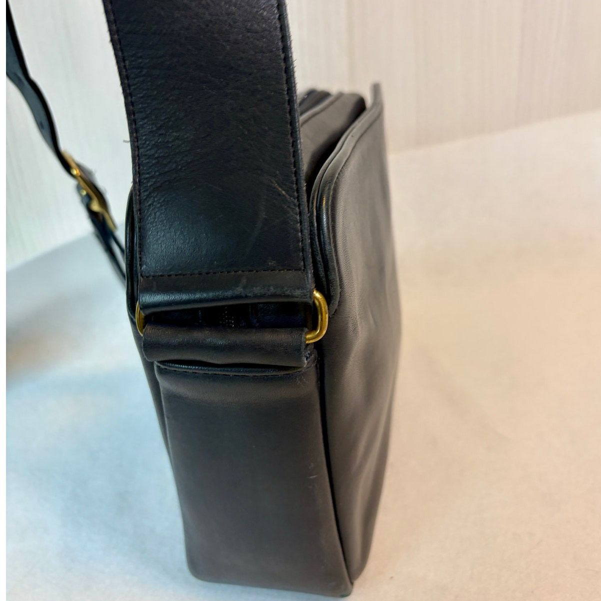 Coach Rare Coach Vintage Promenade Bag Dark Navy Size ONE SIZE - 6 Thumbnail