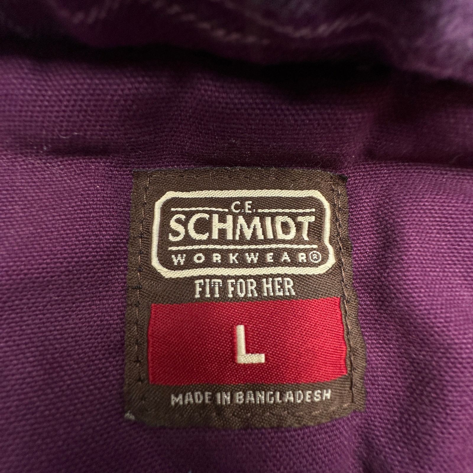 SCHMIDT CE Schmidt Workwear Duck Canvas Barn Chore Coat Women Large Size L / US 10 / IT 46 - 3 Thumbnail