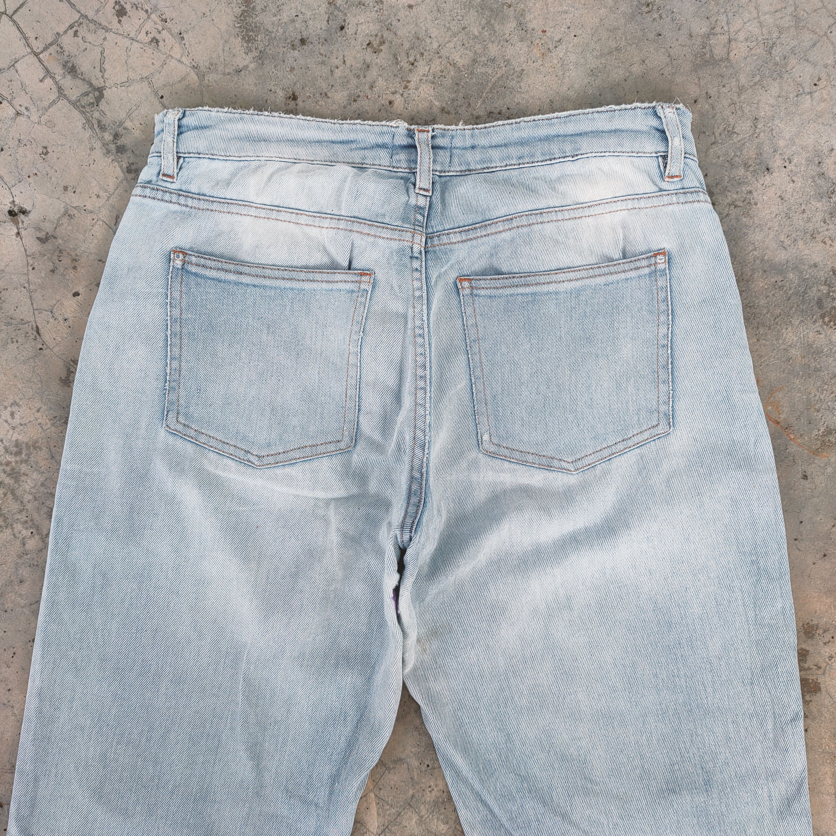Acne Studios VINTAGE ACNE STUDIO SOFT DENIM DISTRESSED FADED JEANS PANTS Size US 30 / EU 46 - 8 Thumbnail