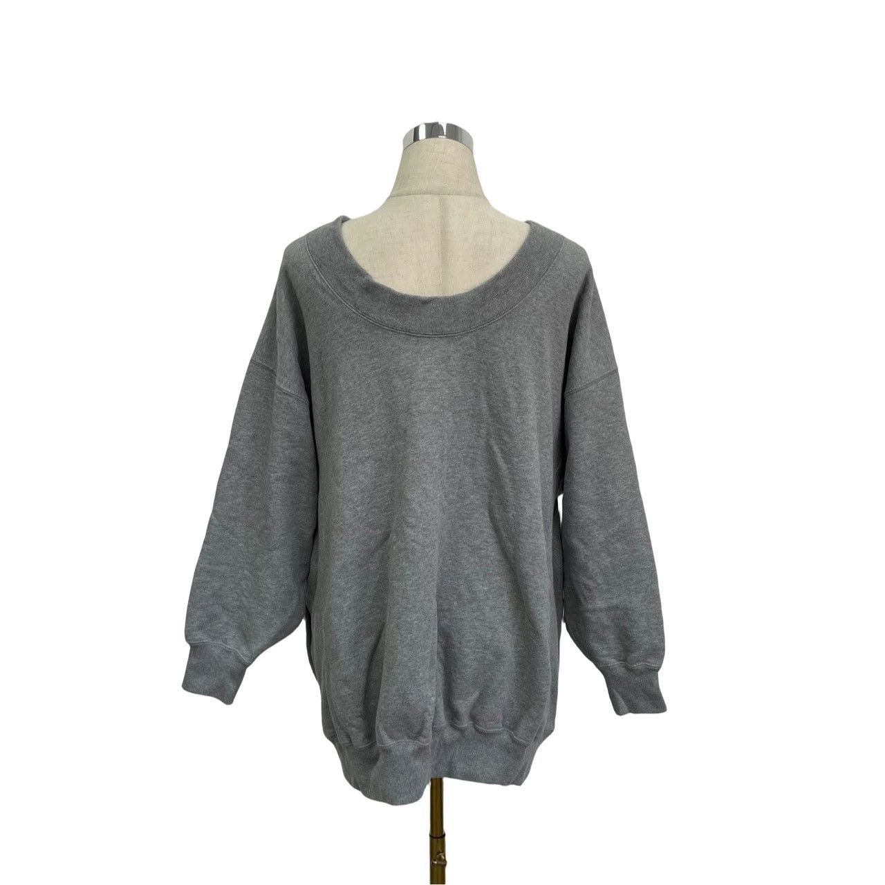 Balenciaga Balenciaga Gray Embroidered Double B Sweatshirt Size US S / EU 44-46 / 1 - 3 Thumbnail