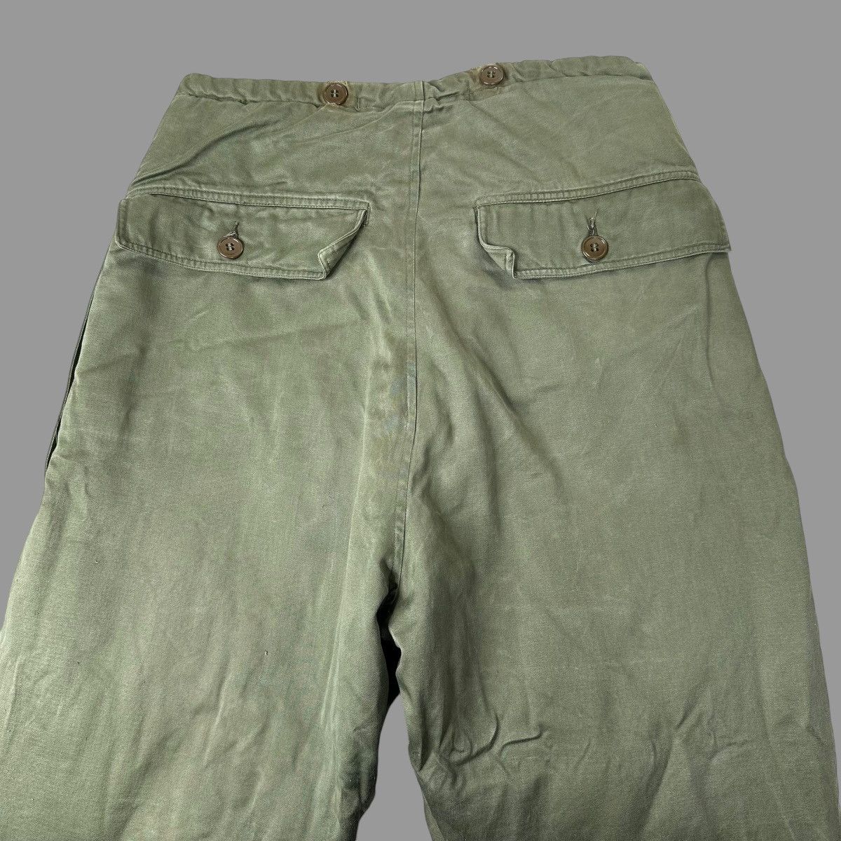 Vintage Vintage 1950s military cargo pants Size US 30 / EU 46 - 5 Thumbnail