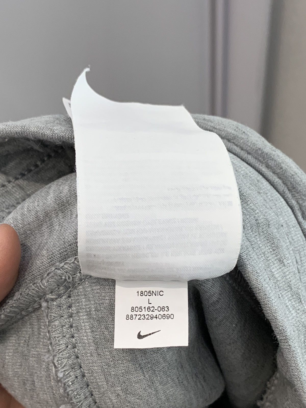 Nike Nike Tech Fleece Pants Nike Tech Sport Pants Gray Size:L Size US 34 / EU 50 - 15 Thumbnail