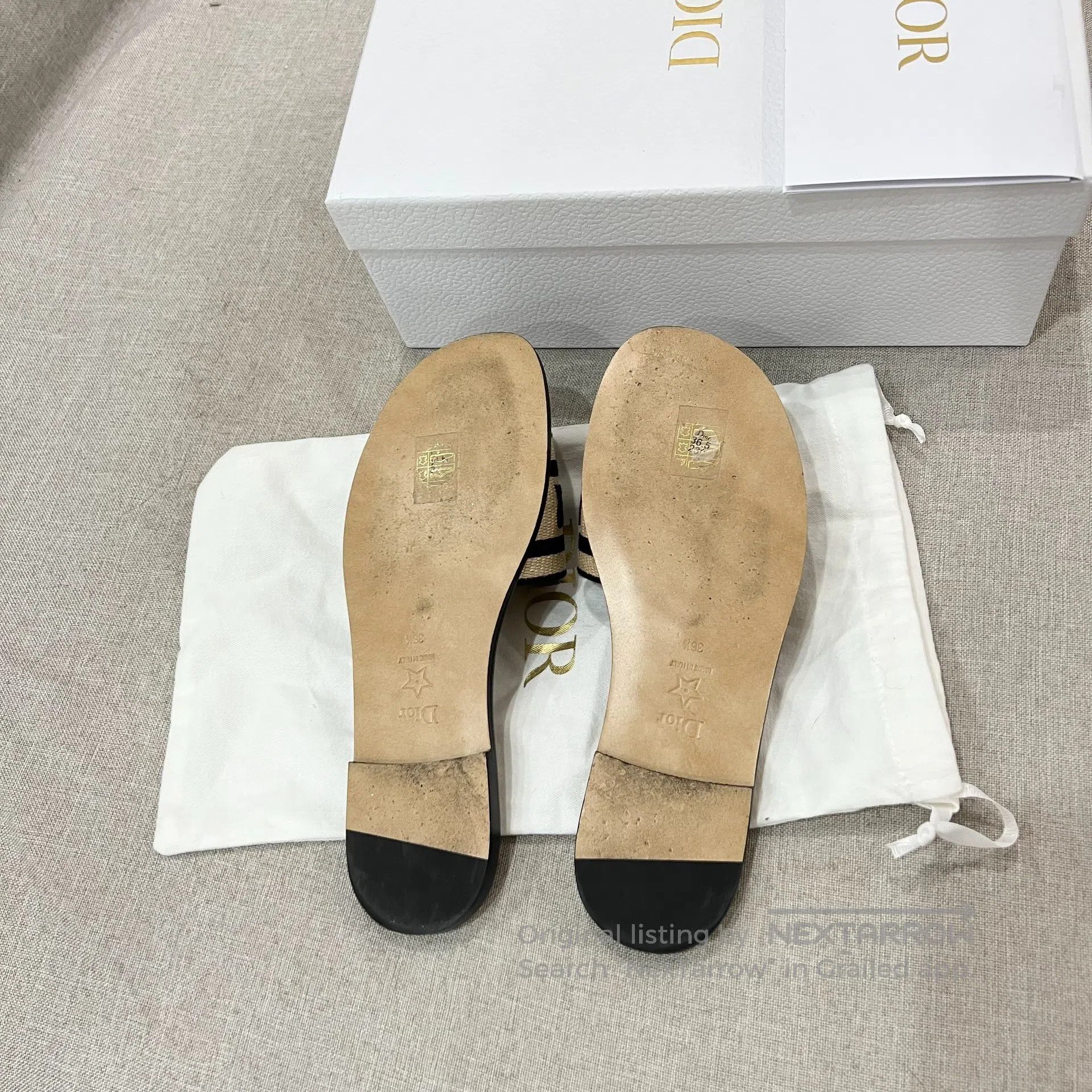 Dior Dior Logo slogan: Slippers| Size US 6 / IT 36 - 5 Thumbnail