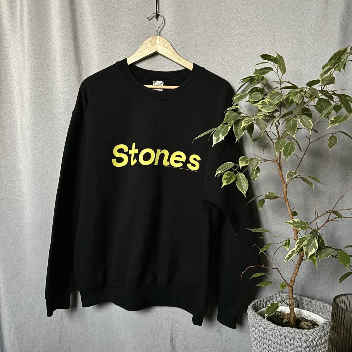 Band Tees Stones vintage sweatshirt large black big logo rare Size US L / EU 52-54 / 3 - 1 Thumbnail