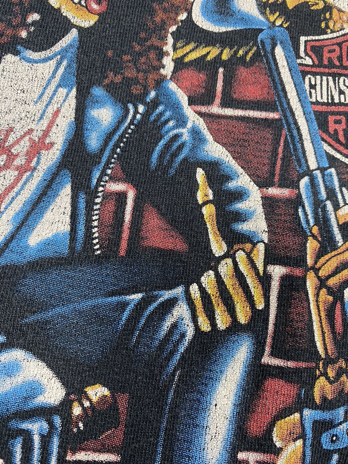 Guns N' Roses Vintage Guns N Roses Rock N Roll Whiskey Harley Full Print Size US M / EU 48-50 / 2 - 15 Thumbnail