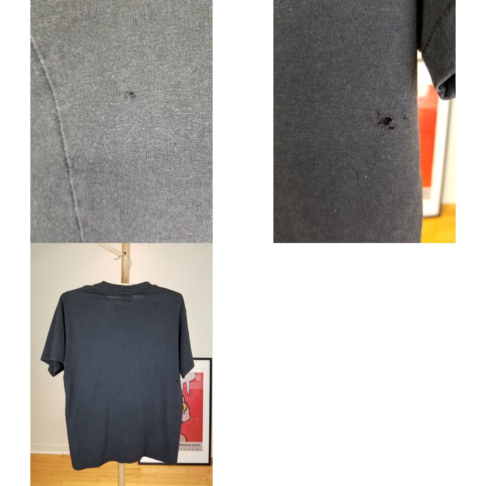 Vintage VINTAGE 90's I'M ABOUT TO DEVELOP AN ATTITUDE SINGLE STITCH THIN BLACK T-SHIRT M Shirt Mens Black Cotton T-Shirt Size US M / EU 48-50 / 2 - 8 Thumbnail