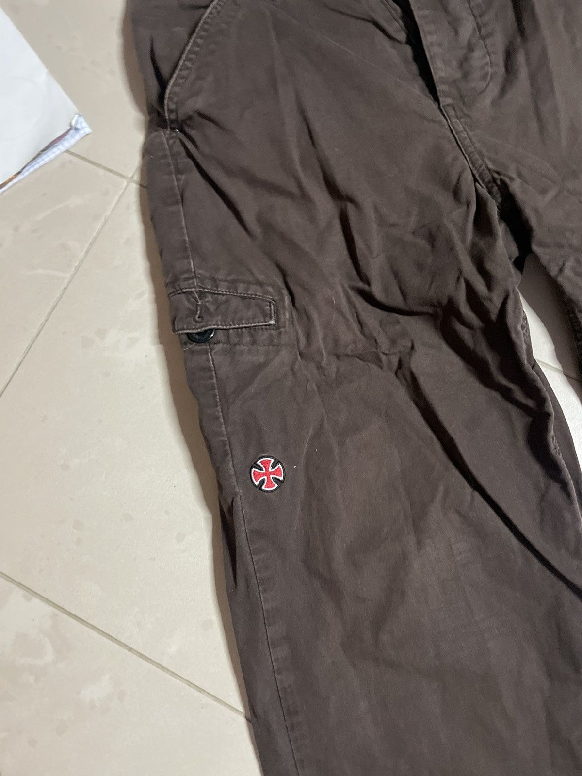 Independent Truck Co. Independent Vintage brown cargo pants Size US 30 / EU 46 - 3 Thumbnail