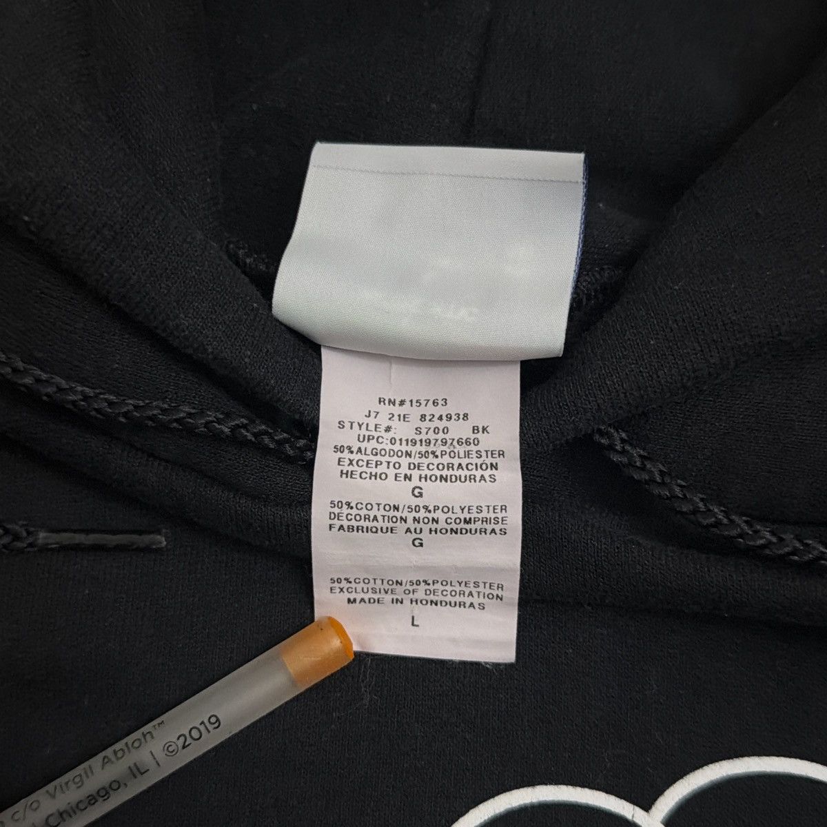 Virgil Abloh Virgil Abloh “Figures Of Speech” x Champion Qatar Hoodie (L) Size US L / EU 52-54 / 3 - 4 Thumbnail