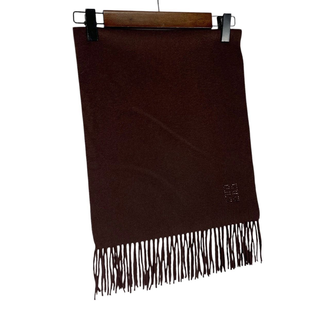 Givenchy × Vintage Vintage Givenchy Japan Cashmere Scarf Muffler Size ONE SIZE - 3 Thumbnail