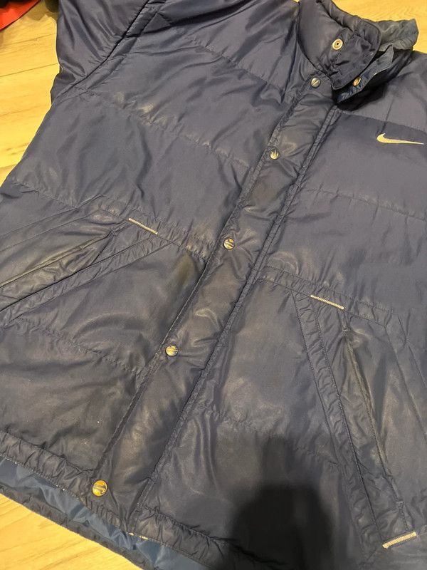Nike × Vintage winter jacket nike vintage big swoosh L Size US L / EU 52-54 / 3 - 3 Thumbnail
