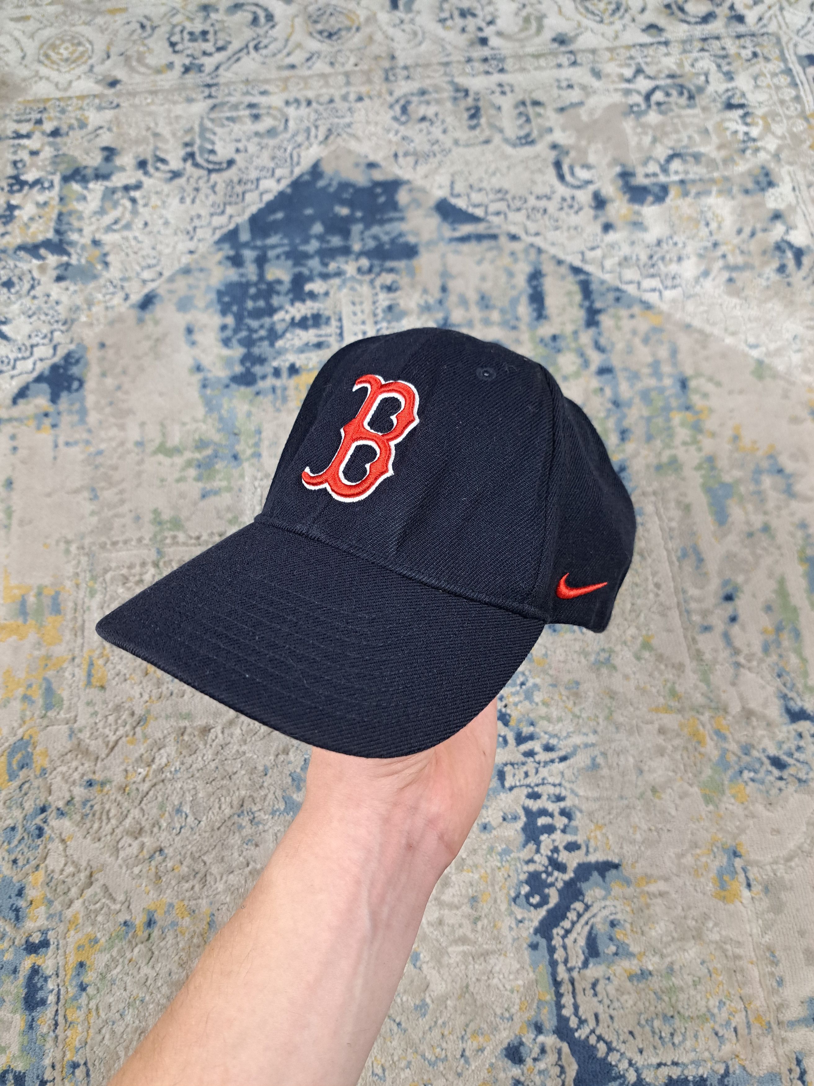 Nike Vintage 90s Nike x Boston Red Sox Baseball MLB Cap Hat Size ONE SIZE - 1 Thumbnail