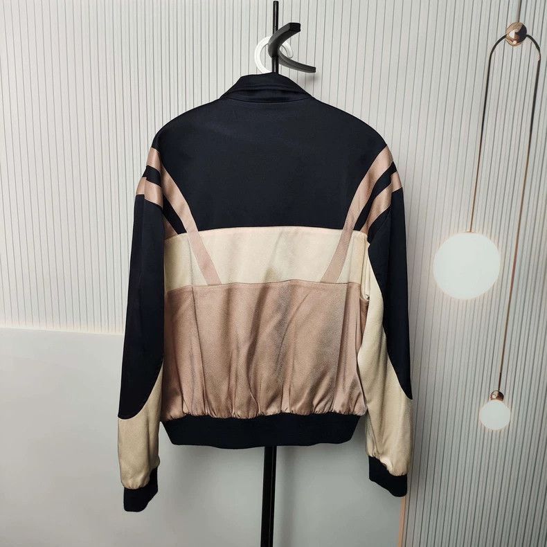 Saint Laurent Paris YSL Men's Multi-color Teddy Jacket- Size US S / EU 44-46 / 1 - 2 Thumbnail
