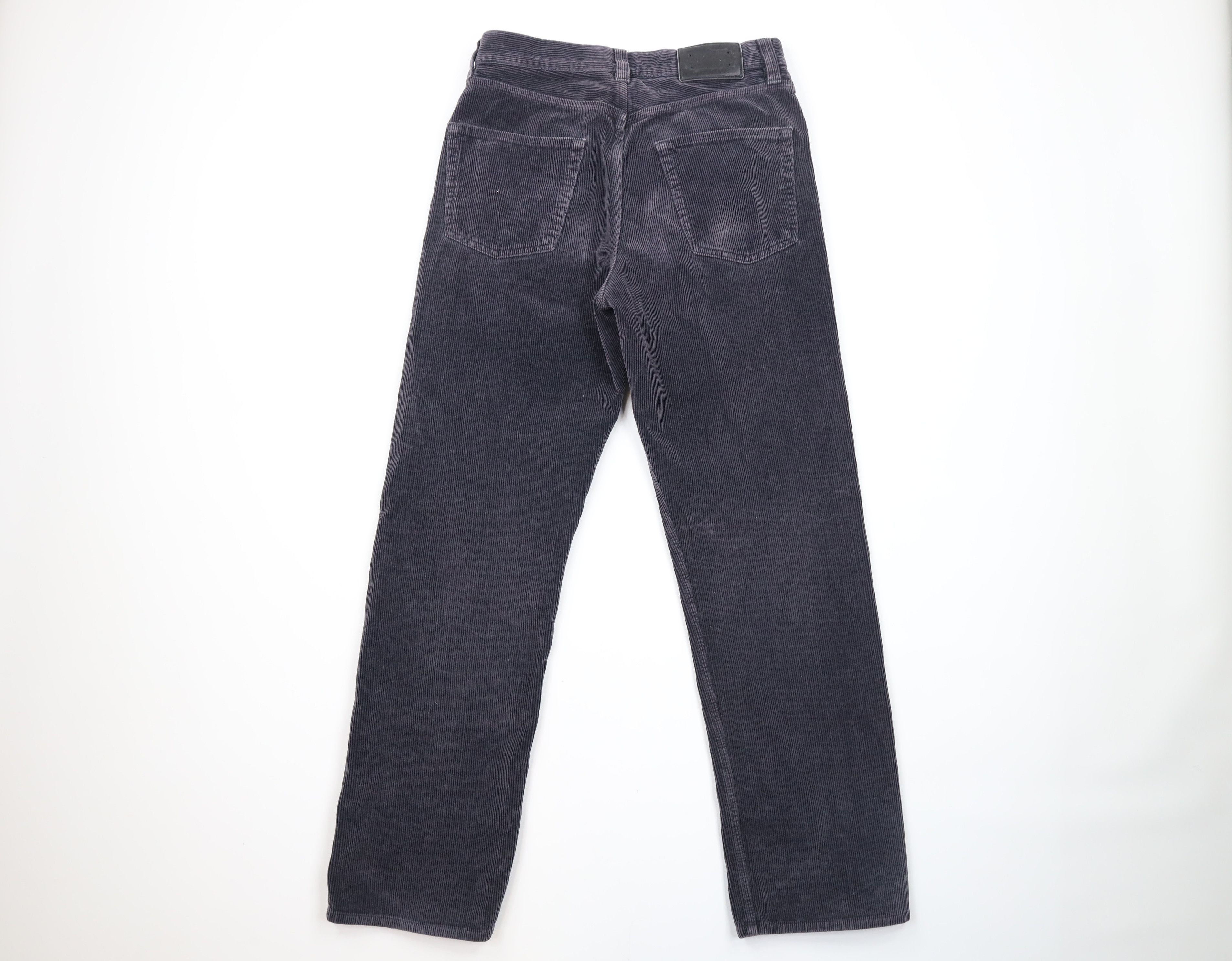 Hugo Boss × Vintage Vintage Hugo Boss Spell Out Straight Leg Corduroy Pants Size US 32 / EU 48 - 8 Thumbnail