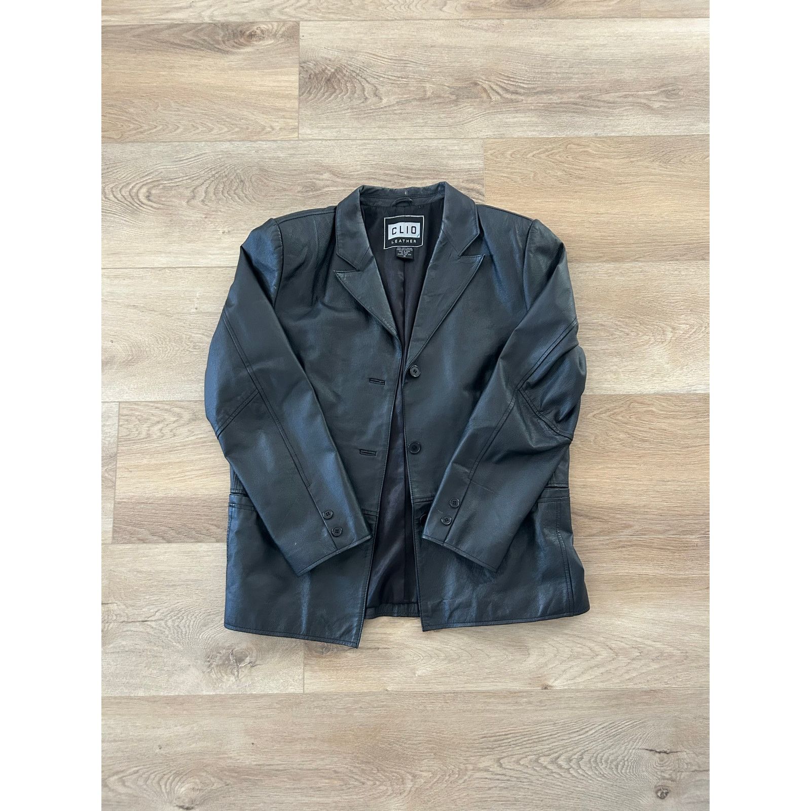 Leather CLIO | LEATHER BLAZER Size M / US 6-8 / IT 42-44 - 1 Thumbnail