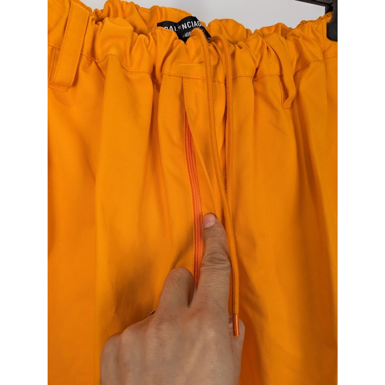 Balenciaga o1rshd1 Oversize Shorts in Orange M Size US 32 / EU 48 - 7 Thumbnail