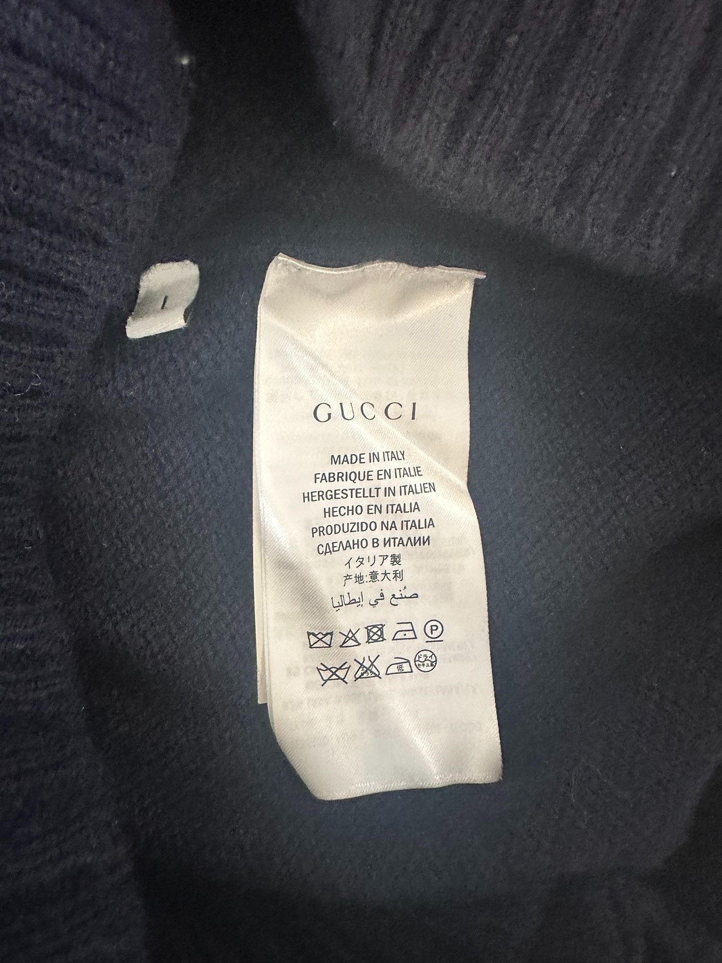 Gucci Gucci Eagle embroidered wool sweater 2501-Nextarrow Size US L / EU 52-54 / 3 - 5 Thumbnail