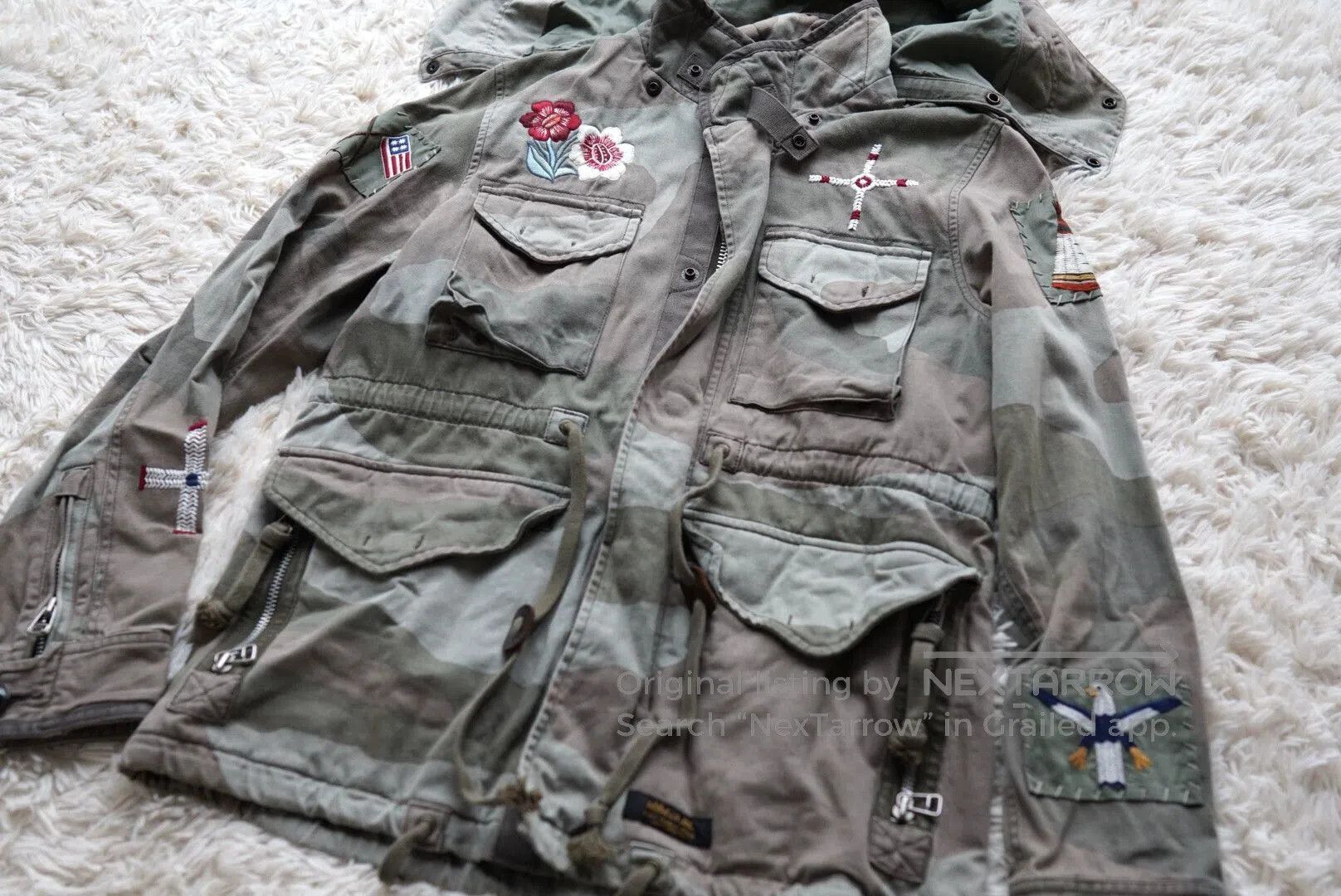 Neighborhood Neighborhood M65 13SS Embroidered Jacket. Size US S / EU 44-46 / 1 - 1 Thumbnail