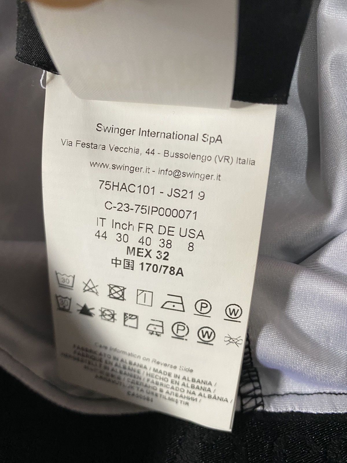 Versace Jeans Couture Leggings Versace Jeans Couture in tessuto stretch logato 44 Size 30" / US 8 / IT 44 - 10 Thumbnail