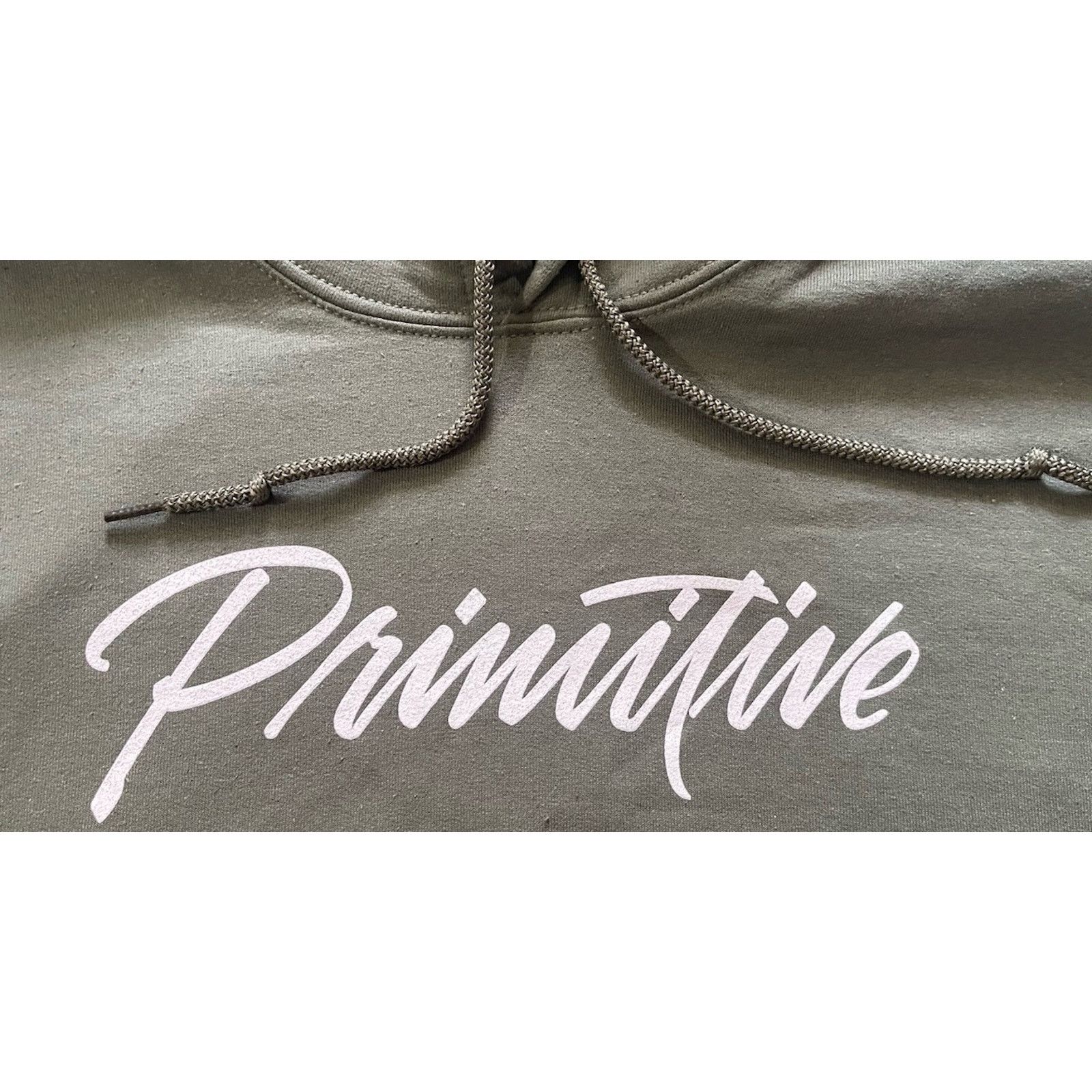 Primitive NEW Primitive Skateboarding Hoodie Olive Pullover Spellout Size US XXL / EU 58 / 5 - 4 Thumbnail