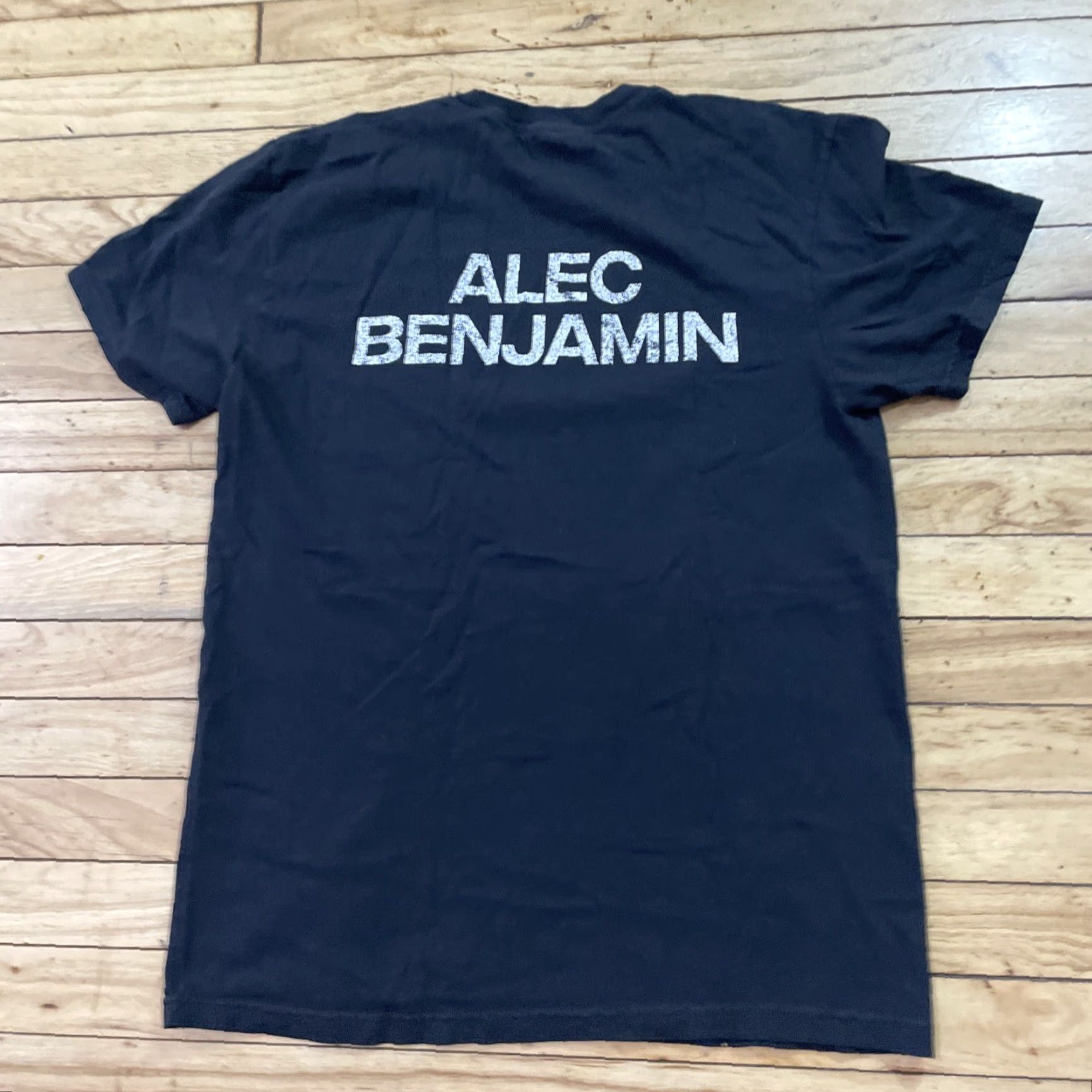 Comfort Colors Alec Benjamin Music Shirt Men M Black Starboy Indie Alt Pop Musician Graphic Tee Shirt Size US M / EU 48-50 / 2 - 2 Thumbnail