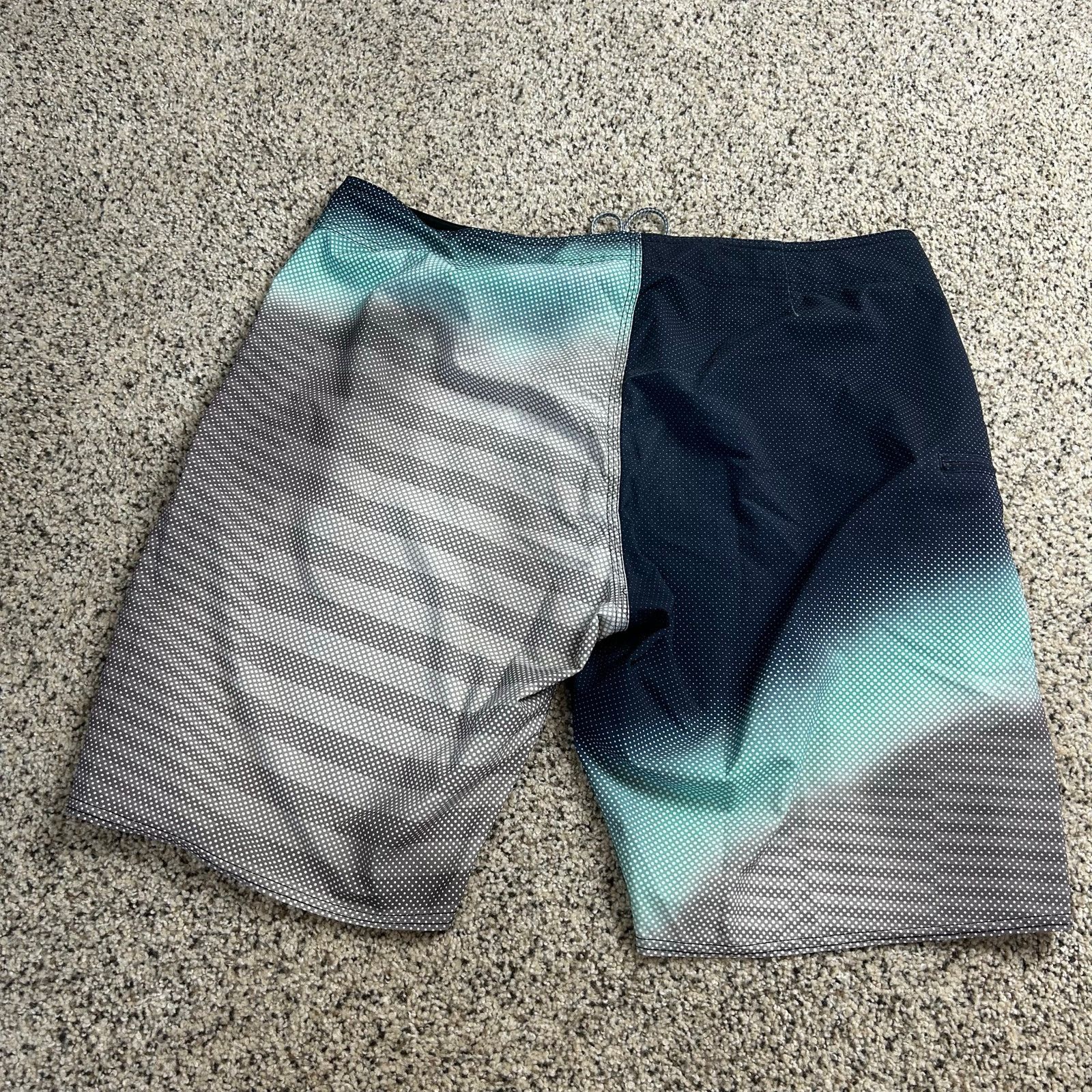 Volcom Board Shorts Gray Blue Size US 34 / EU 50 - 2 Thumbnail
