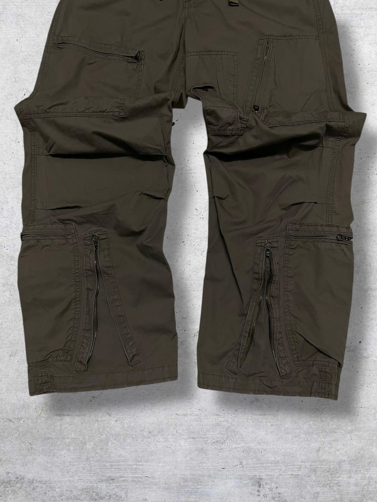Japanese Brand VINTAGE AERO MEDICAL SAMPLE 70S RARE UTILITY COMBAT CARGO Size US 32 / EU 48 - 3 Thumbnail
