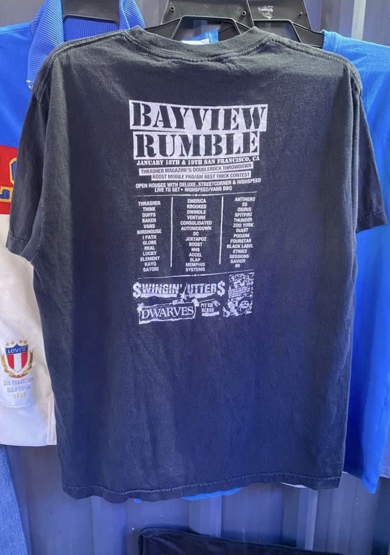 Band Tees Bayview Rumble FT Dwarves Swinging Utters Punkers Skate Tee Size US M / EU 48-50 / 2 - 2 Thumbnail