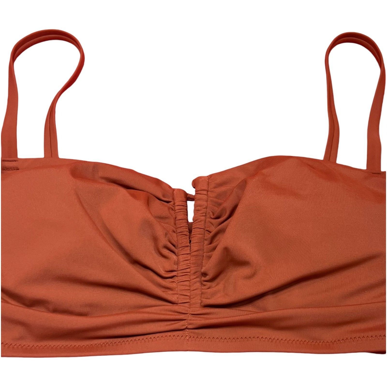Other Shade & Shore - Women's Longline Cinch Front Keyhole Bikini Size ONE SIZE - 10 Thumbnail