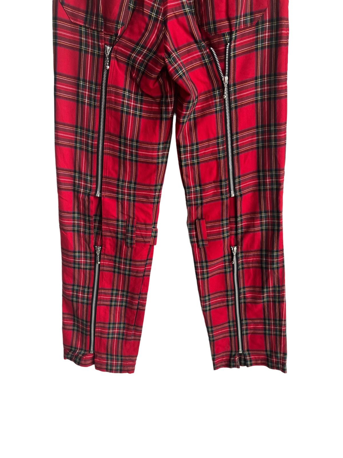A.F.F.A. × Seditionaries × Vintage 1990s Harajuku YH Bondage Zipper Seditionaries Pants Size US 30 / EU 46 - 5 Thumbnail