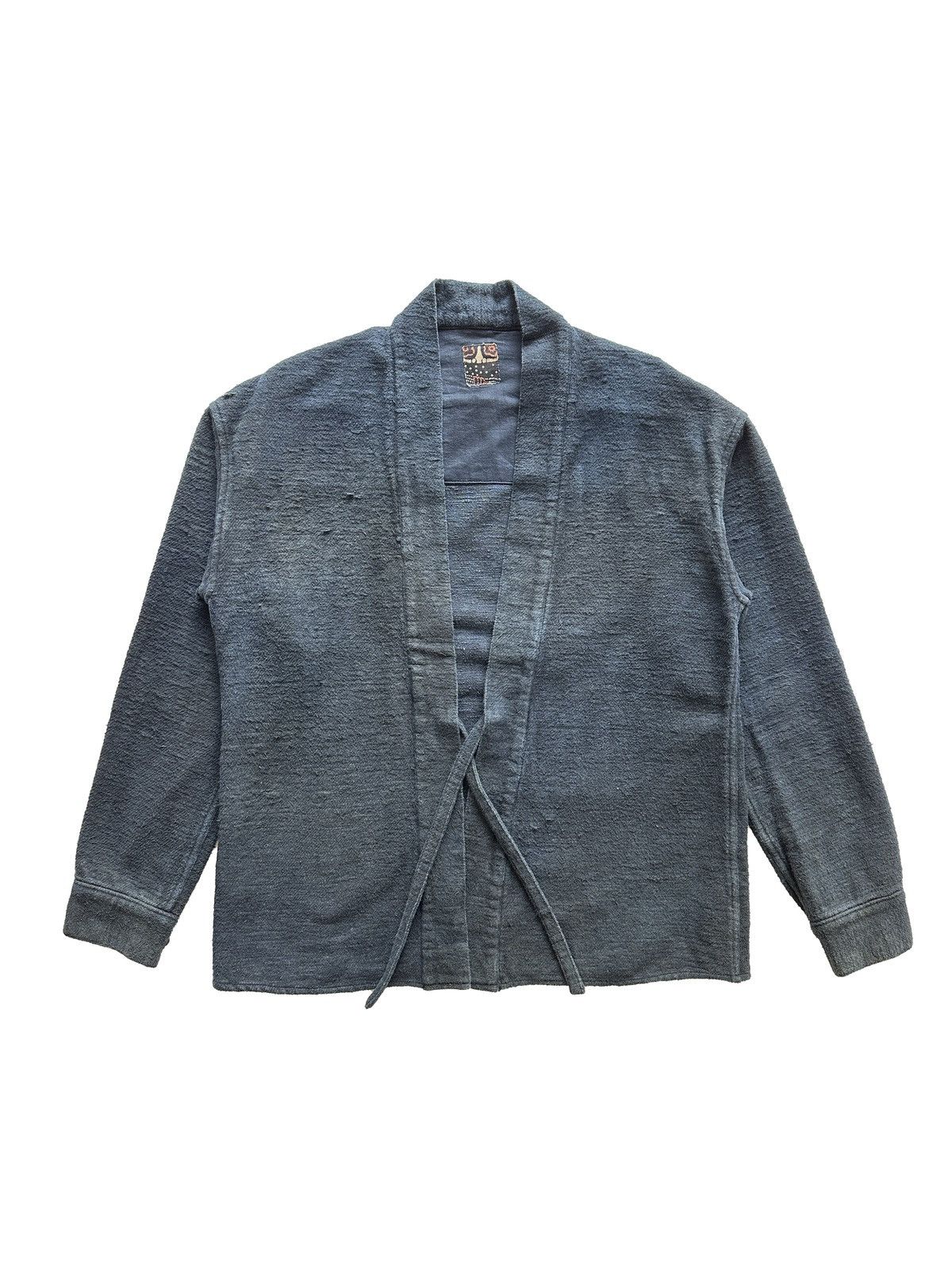 image of Visvim Fw17 Ict Lhamo Shirt (N.d.) in Dark Indigo, Men's (Size XL)
