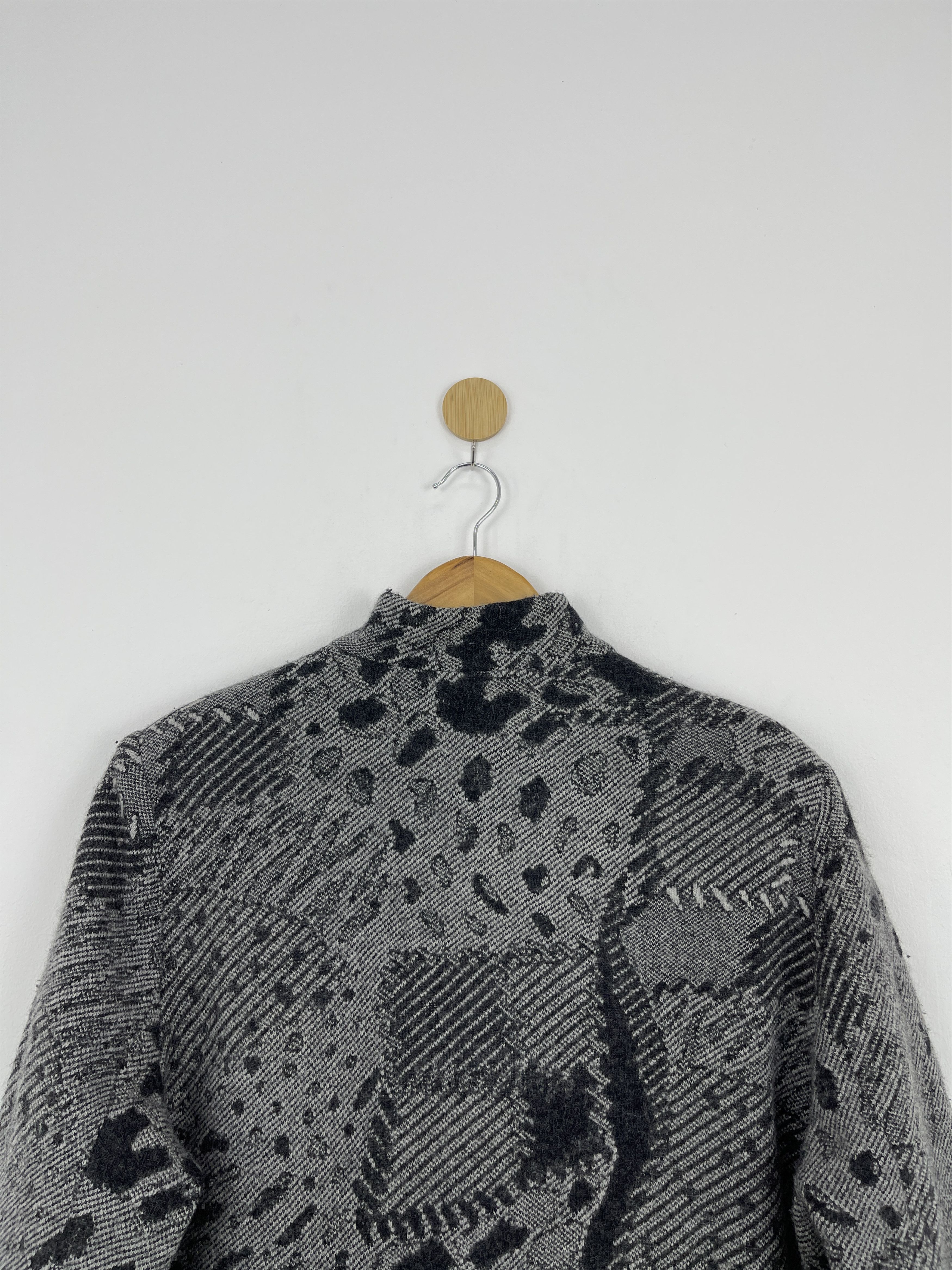 Japanese Brand Vintage Japanese Brand Knit Wool Button Up Jacket JA0044 Size US M / EU 48-50 / 2 - 4 Thumbnail