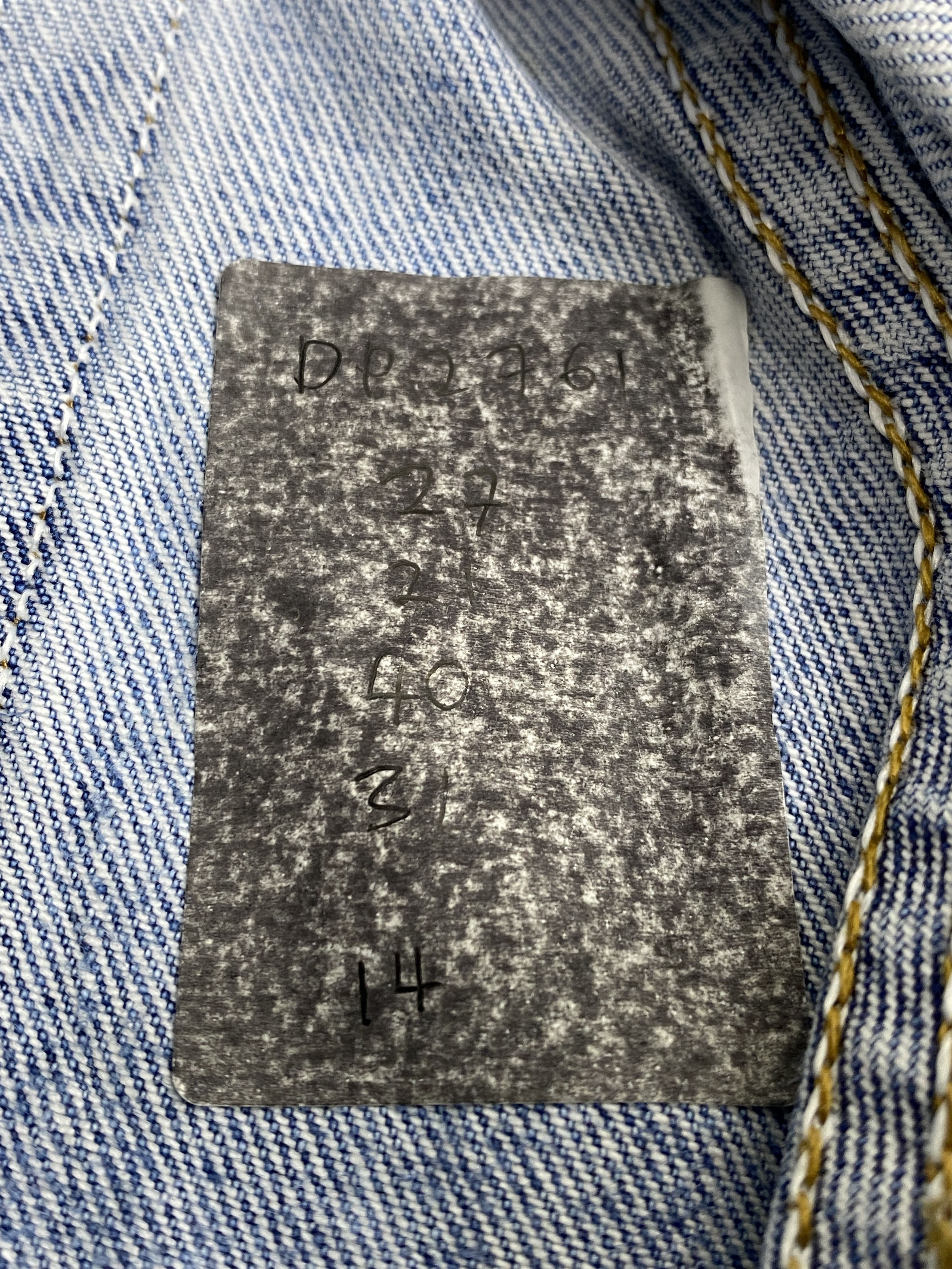 Levi's Faded Blue Vintage Levis 501 Jeans DP2761 Size US 27 - 14 Thumbnail