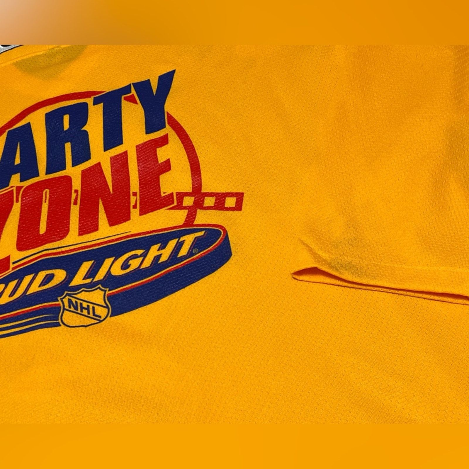 Ccm Tampa Bay Lightning Vintage CCM Bud Light Center Ice Jersey Size US XL / EU 56 / 4 - 5 Thumbnail