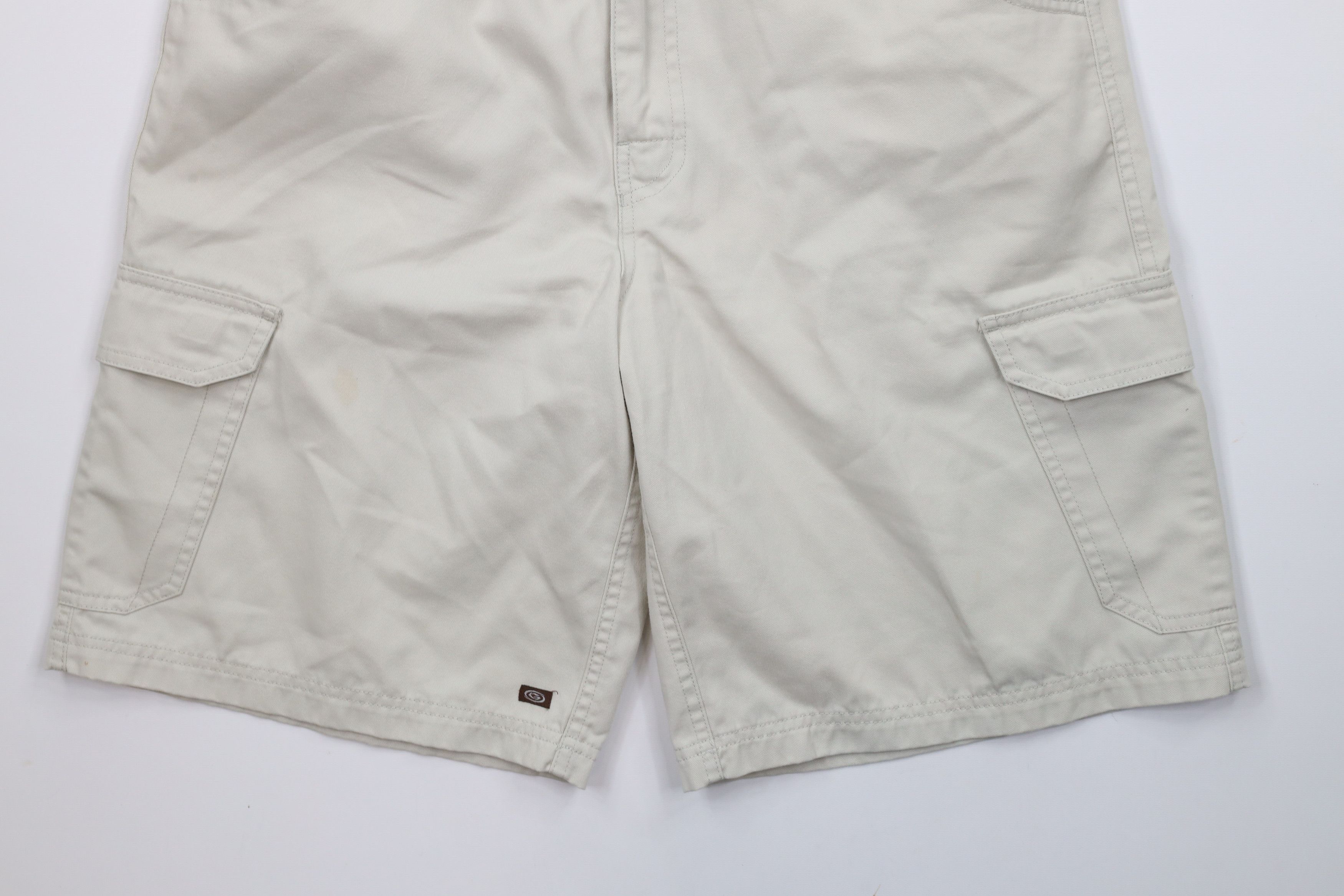 Gotcha × Vintage Vintage 90s Gotcha Surfing Baggy Fit Cargo Shorts Beige Size US 34 / EU 50 - 4 Thumbnail
