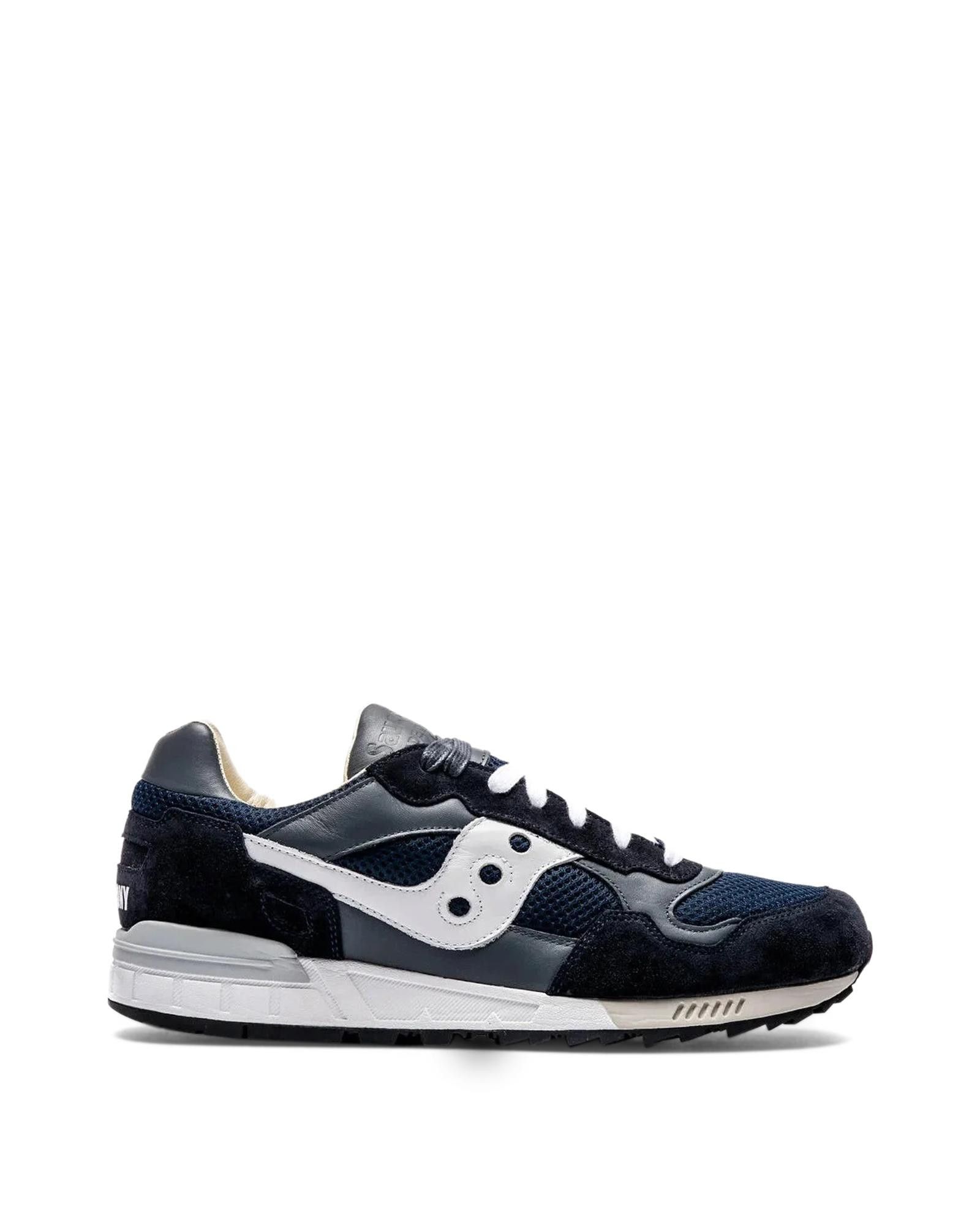 image of Saucony Platform Sneakers With Fabric And Suede Upper in Blue, Women's (Size 7)