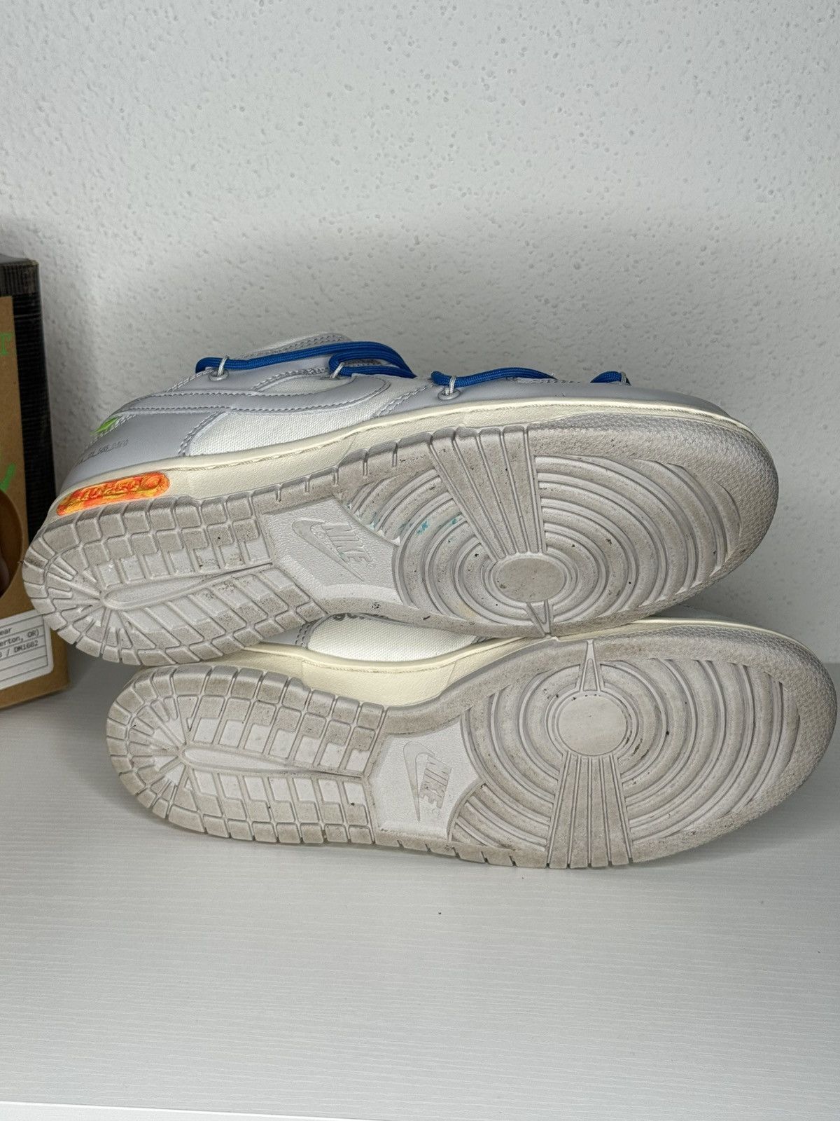 Nike Nike Dunk Low Off-White Lot 10 Size US 9 / EU 42 - 5 Thumbnail